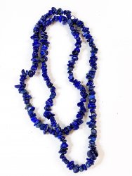 Lapis Lazuli, Halsband Chips Lång