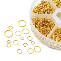 Jumpring, Gold colour Open Box