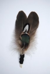 Smudge feather, Handmade