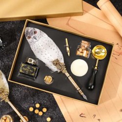 Writing Set, with Feather pen