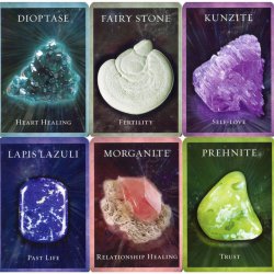 Oracle Cards, Crystal Reading Cards