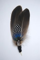 Smudge feather, Handmade