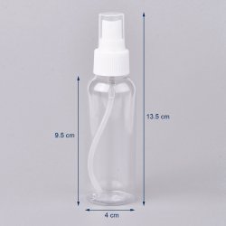 Sprayflaska, 100ml transparant