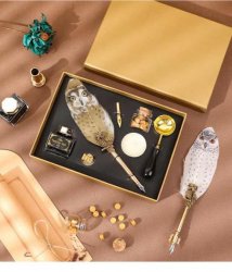 Writing Set, with Feather pen