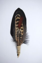 Smudge fjäder, Handmade