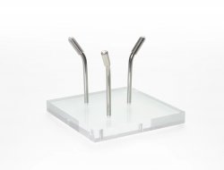 Sphere holder, Plexiglas
