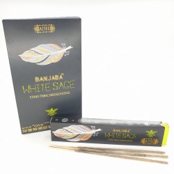 Incense Sticks, Banjara Aztec White Sage Box