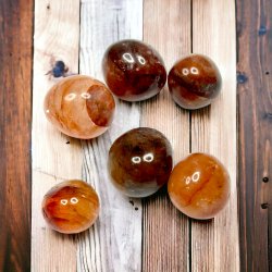 Hematoid quartz, Cuddle Stone Big Pacck