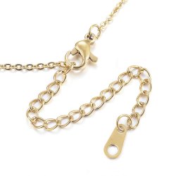 Necklace, Chain Stainless Steel Golden