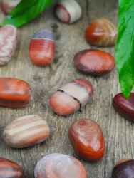 Jasper, Print stone Tumbled Big pack