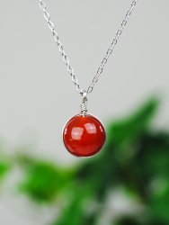 Karneol, Halsband med Kula