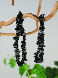 Obsidian, Regnbåge Armband Chips