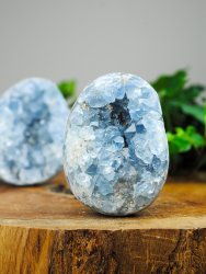 Celestin, Ägg med Druzy