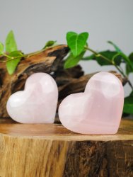 Rose quartz, Heart Large EQ