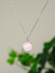 Rosenkvarts, Halsband med Kula