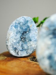 Celestin, Ägg med Druzy