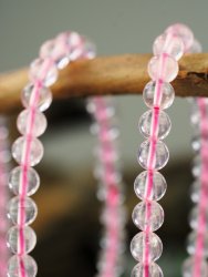 Rose Quartz, Bracelet Round