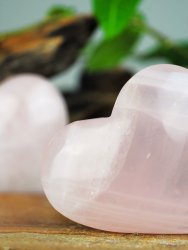 Rose quartz, Heart Large EQ
