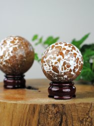 Agate, Brown, Sphere