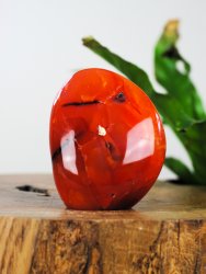 Agat, Röd Blomster Fri form