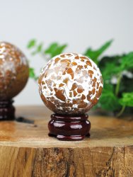 Agate, Brown, Sphere