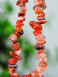 Agate, Red Bracelet Chips