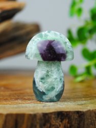 Fluorite, Flower Mushroom XL
