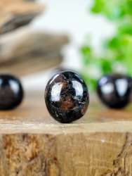 Arfvedsonite with Garnet, Cuddle stone Big pack