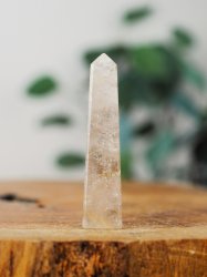 Rutilkvarts, Guld Spets Obelisk