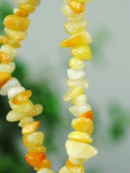Kalcit, Gul Armband Chips