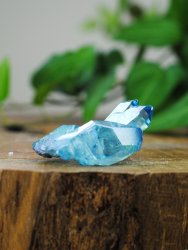 Aqua Aura kvarts, Äkta Kluster HK