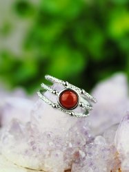 Karneol, Ring