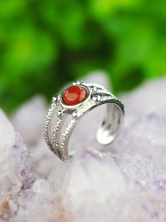 Karneol, Ring