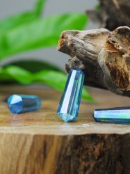 Aqua Aura Quartz, Genuine Vogel EQ