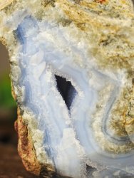 Agate, Blue lace Cluster