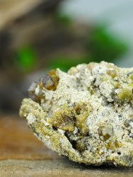 Garnet, Demontoid on Matrix