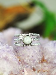 Bergkristall, Ring
