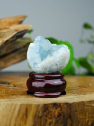 Celestin, Klot med Druzy