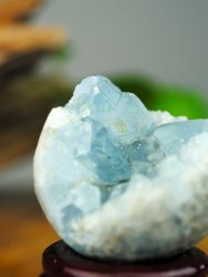 Celestin, Klot med Druzy