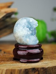 Celestin, Klot med Druzy