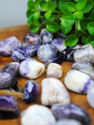 Amethyst, Chevron Tumbled Ordinary