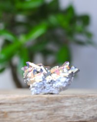 Aura Titan quartz, Cluster