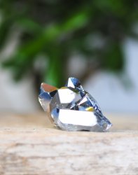 Aura Titan quartz, Cluster