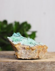 Aragonite, Blue Vera cruz Cluster EQ Large