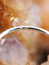 Smaragd, Ring i Sterling Silver två stenar