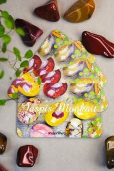 Jaspis, Mookait informationskort