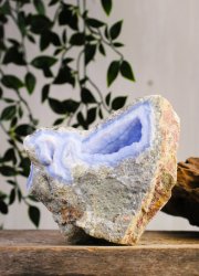 Agate, Blue lace Cluster XL