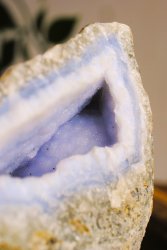 Agate, Blue lace Cluster XL