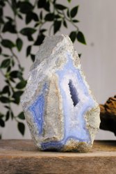 Agate, Blue lace Cluster XL