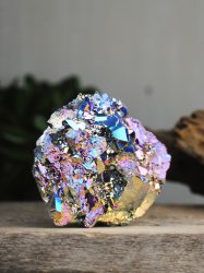 Aura Titan quartz, Cluster Large